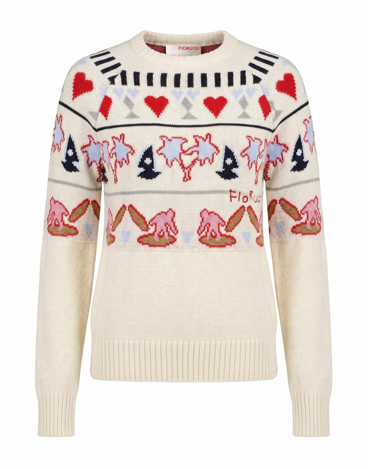 Fiorucci Womens Sweater Ivory