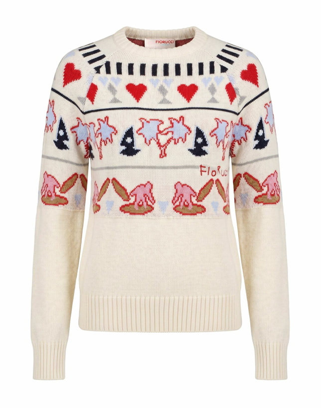 Photo: Fiorucci Womens Sweater Ivory