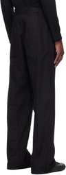 Tondolo Black Saccharinum Trousers