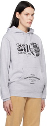Saintwoods Gray SW World Member Hoodie
