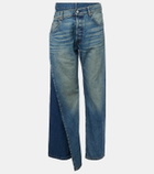 Junya Watanabe Asymmetric straight jeans