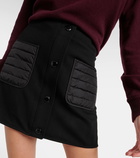 Moncler Padded midi skirt