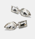 McQueen Crystal-embellished earrings