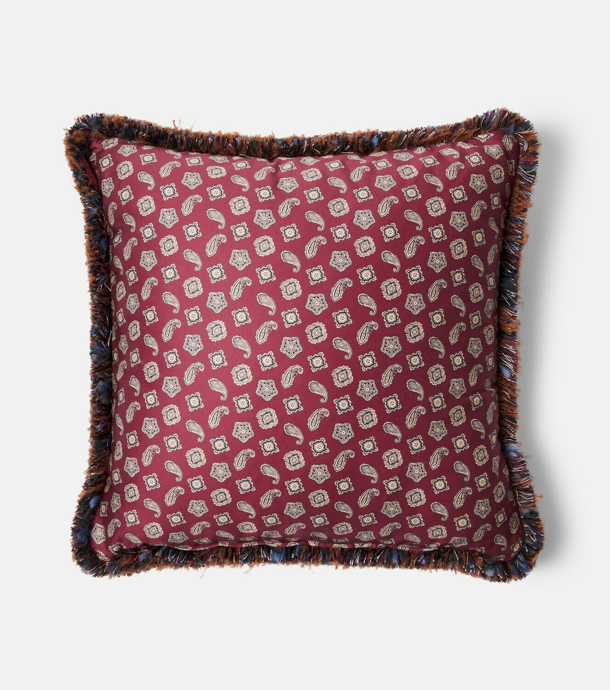 Etro Paisley cotton cushion