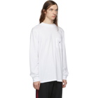 South2 West8 White Mock Neck Long Sleeve T-Shirt