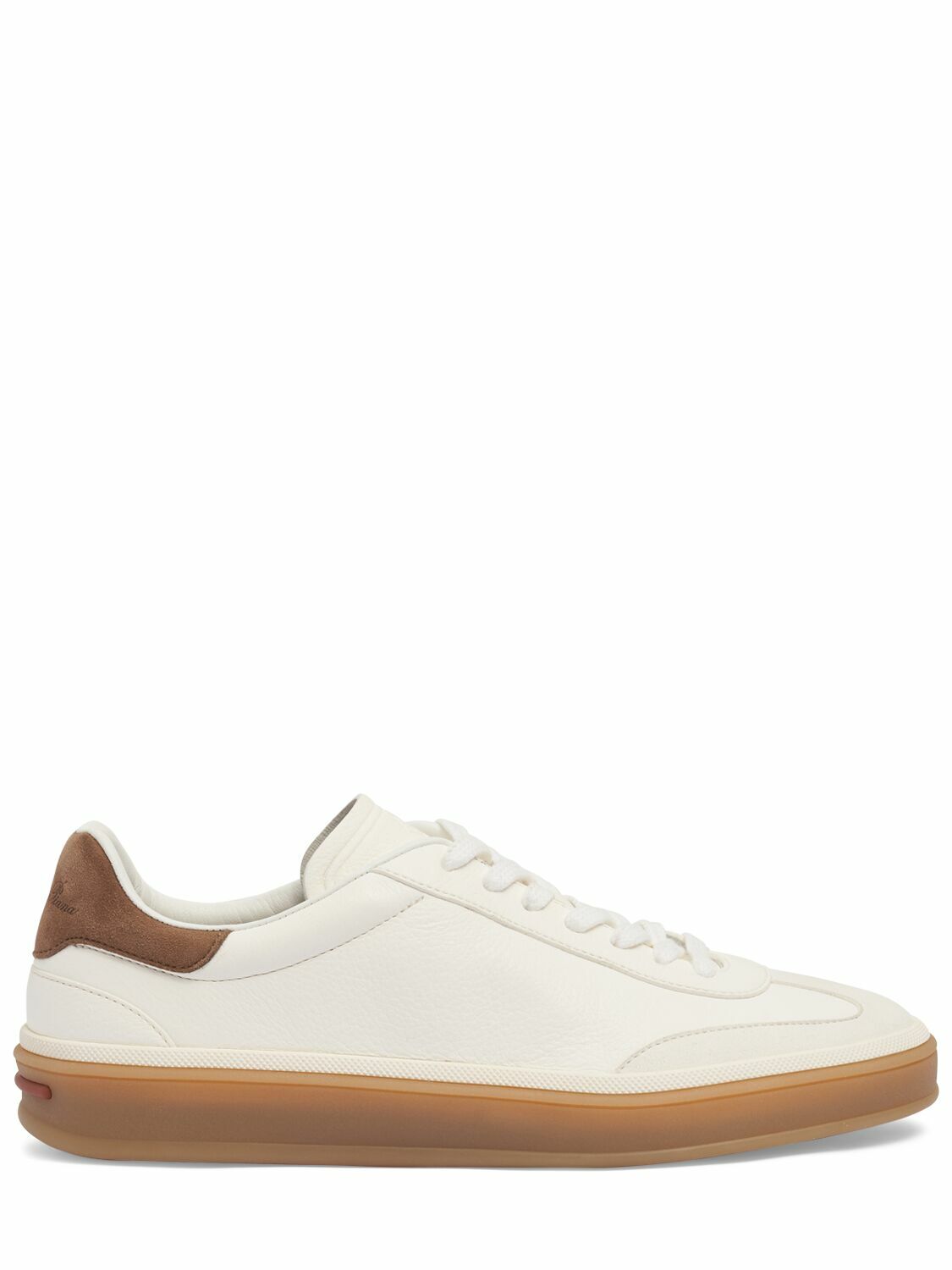 LORO PIANA - Tennis Walk Leather Sneakers Loro Piana