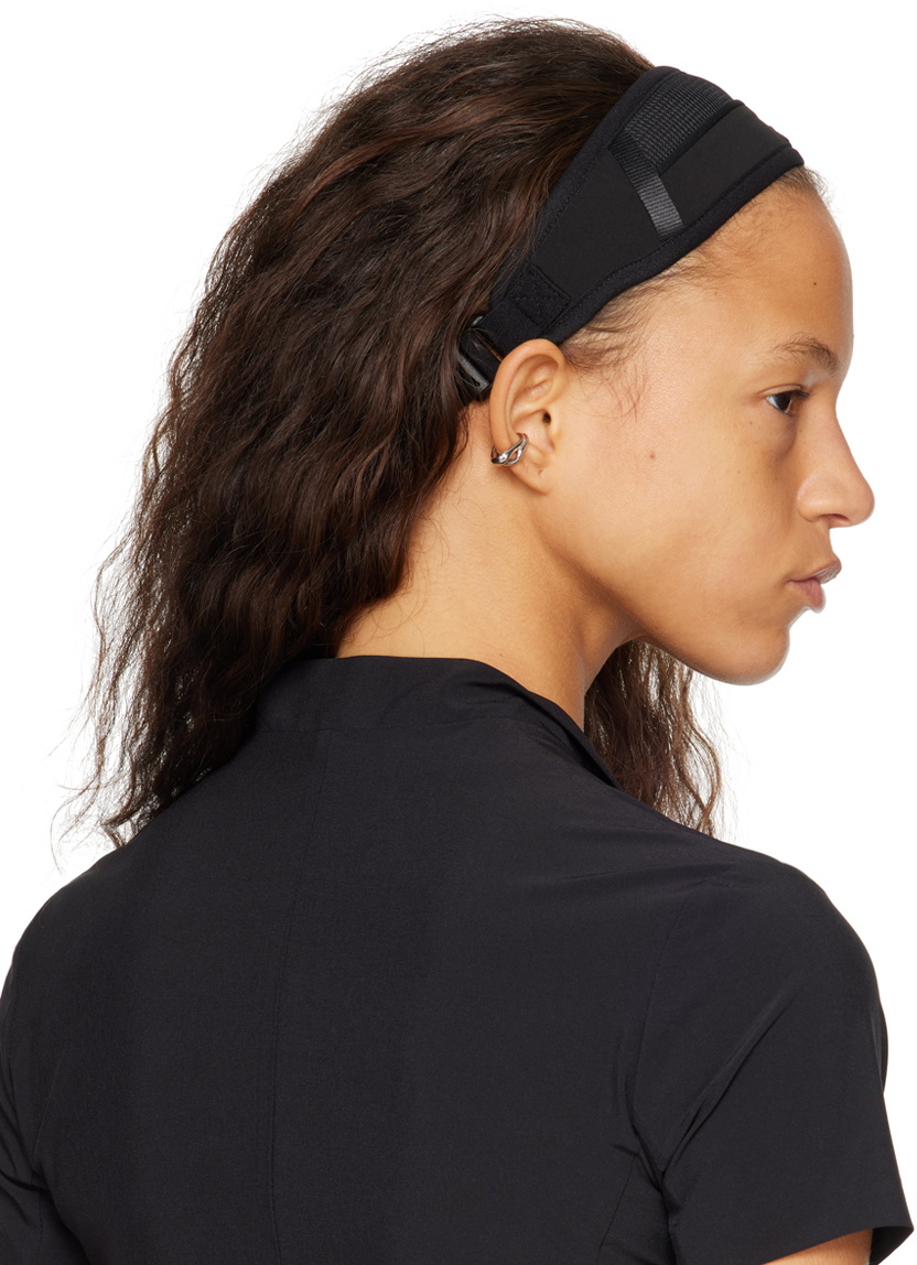 HYEIN SEO Black Patchwork Headband Hyein Seo