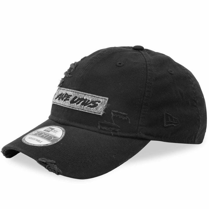 Photo: Men's AAPE Twill Washed Cap in Black
