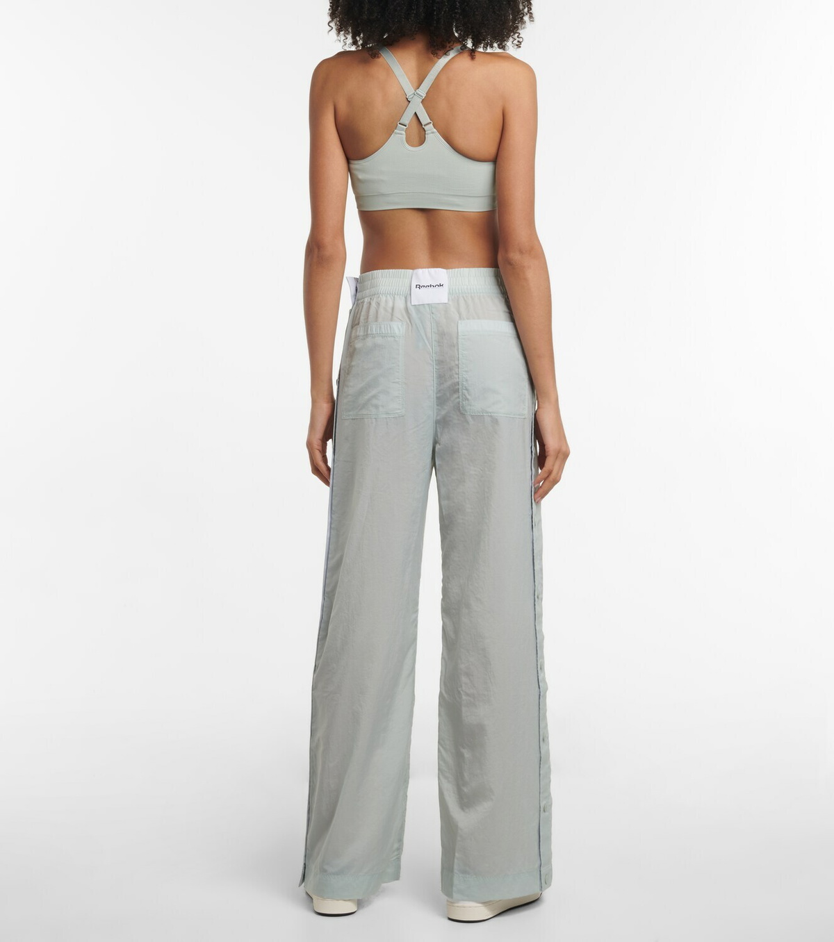 Reebok x Victoria Beckham Wide-leg track pants