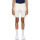 Levis White Denim 501 93 Shorts