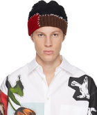Marni Black Wool Mixed Knit Beanie