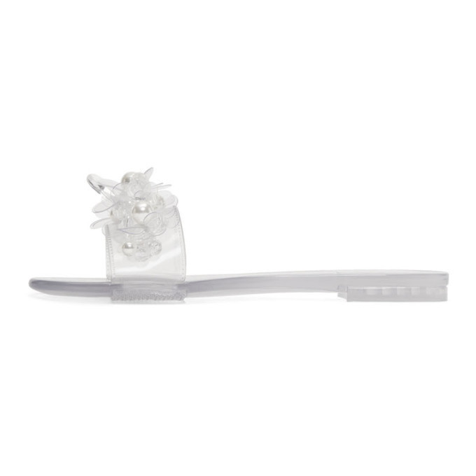 Simone Rocha Transparent Jelly Slides Simone Rocha