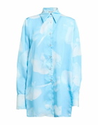 Low Classic Womens Shirt in Sky blue