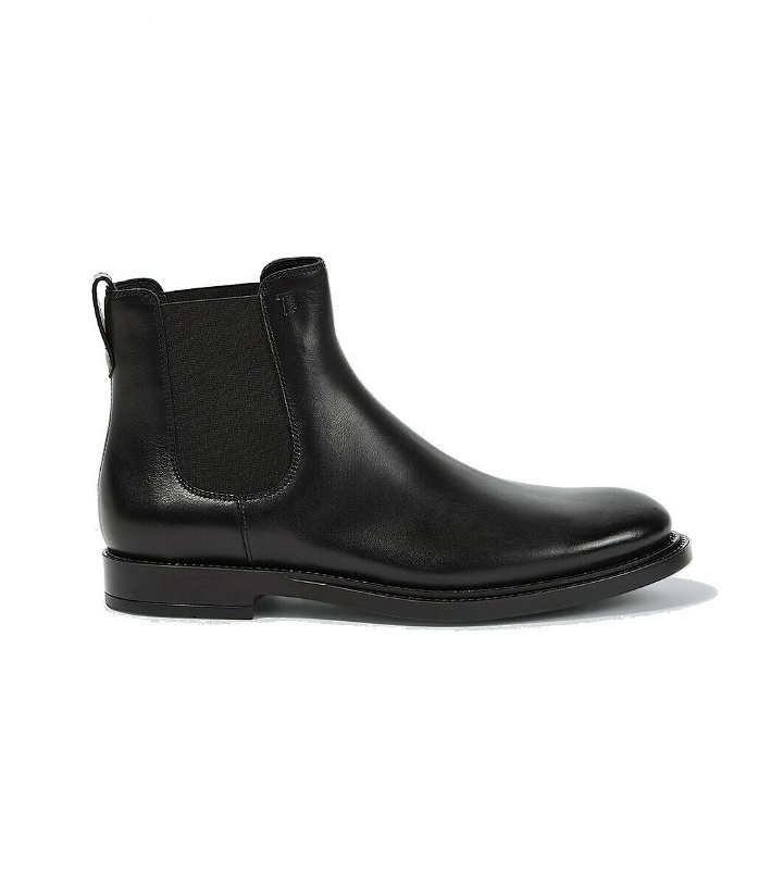 Photo: Tod's Leather ankle boots