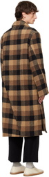 ADER error Brown Check Coat