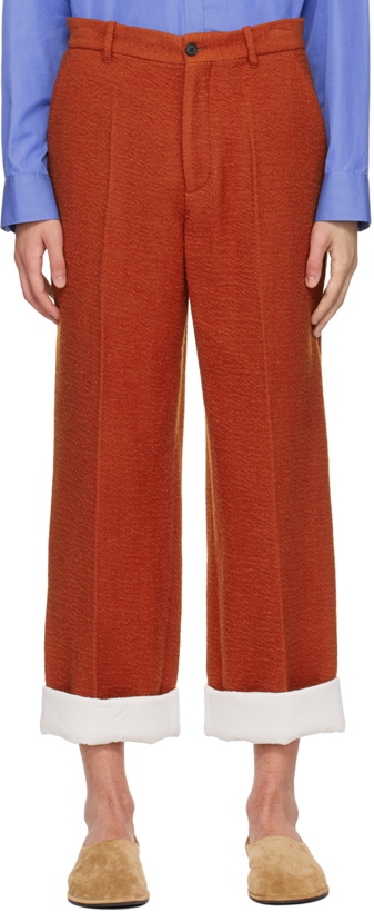 Photo: The Row Orange Gustavo Trousers
