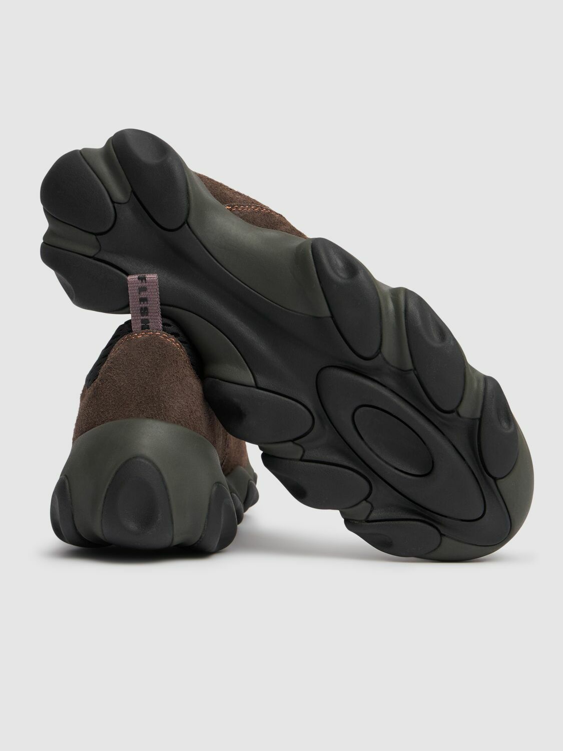 OAKLEY FACTORY TEAM Flesh Suede & Synthetic Sneakers