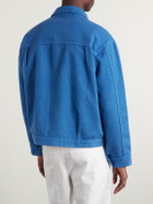 Blue Blue Japan - Textured-Cotton Jacket - Blue