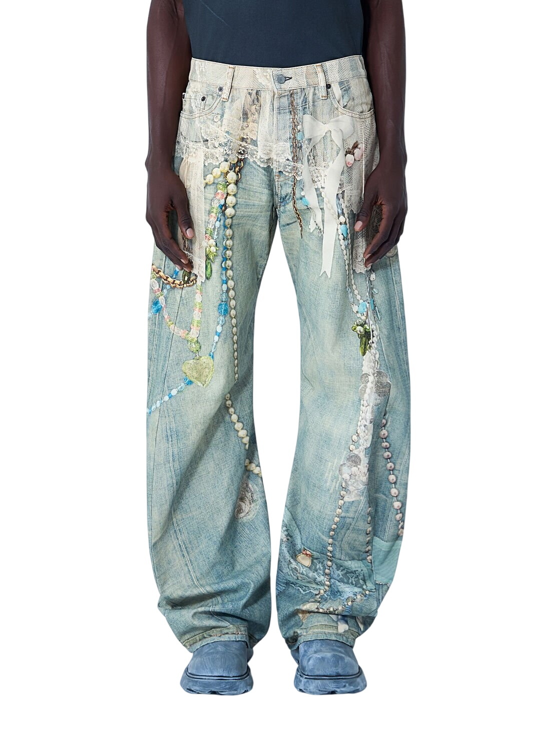 パンツ Acne studios X SSENSE Blue Painter Jeans Acne Studios Ssense Xx Blue Painter Jeans | Lyst Australia