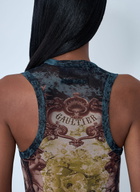 Jean Paul Gaultier Médaillon Mesh Tank Top