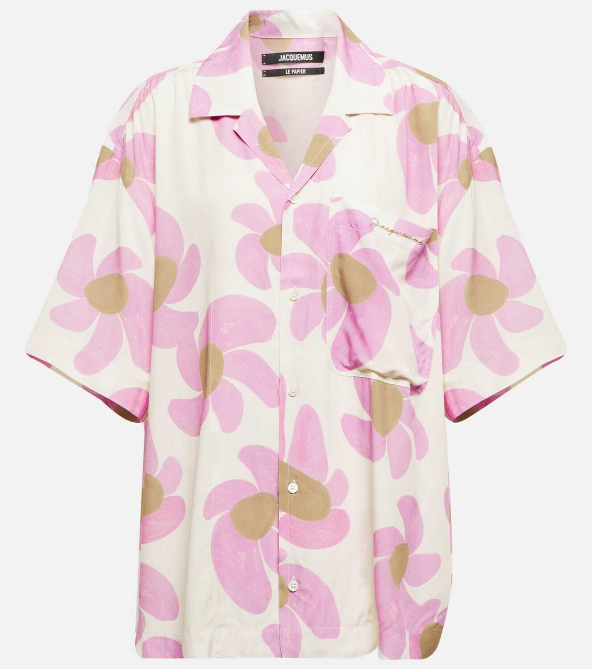 JACQUEMUS LA COLLECTIONNEUSE ピンクシャツ JACQUEMUS LA COLLECTIONNEUSE ピンクシャツ
