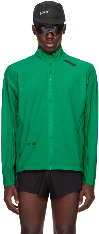 Photo: Soar Running Green Ultra Jacket