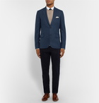 PAUL SMITH - London Navy Soho Slim-Flit Wool-Hopsack Blazer - Blue