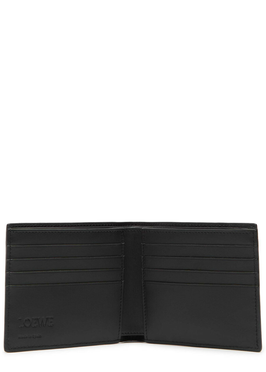 Loewe Puzzle Gained Leather Wallet - Black - One Size