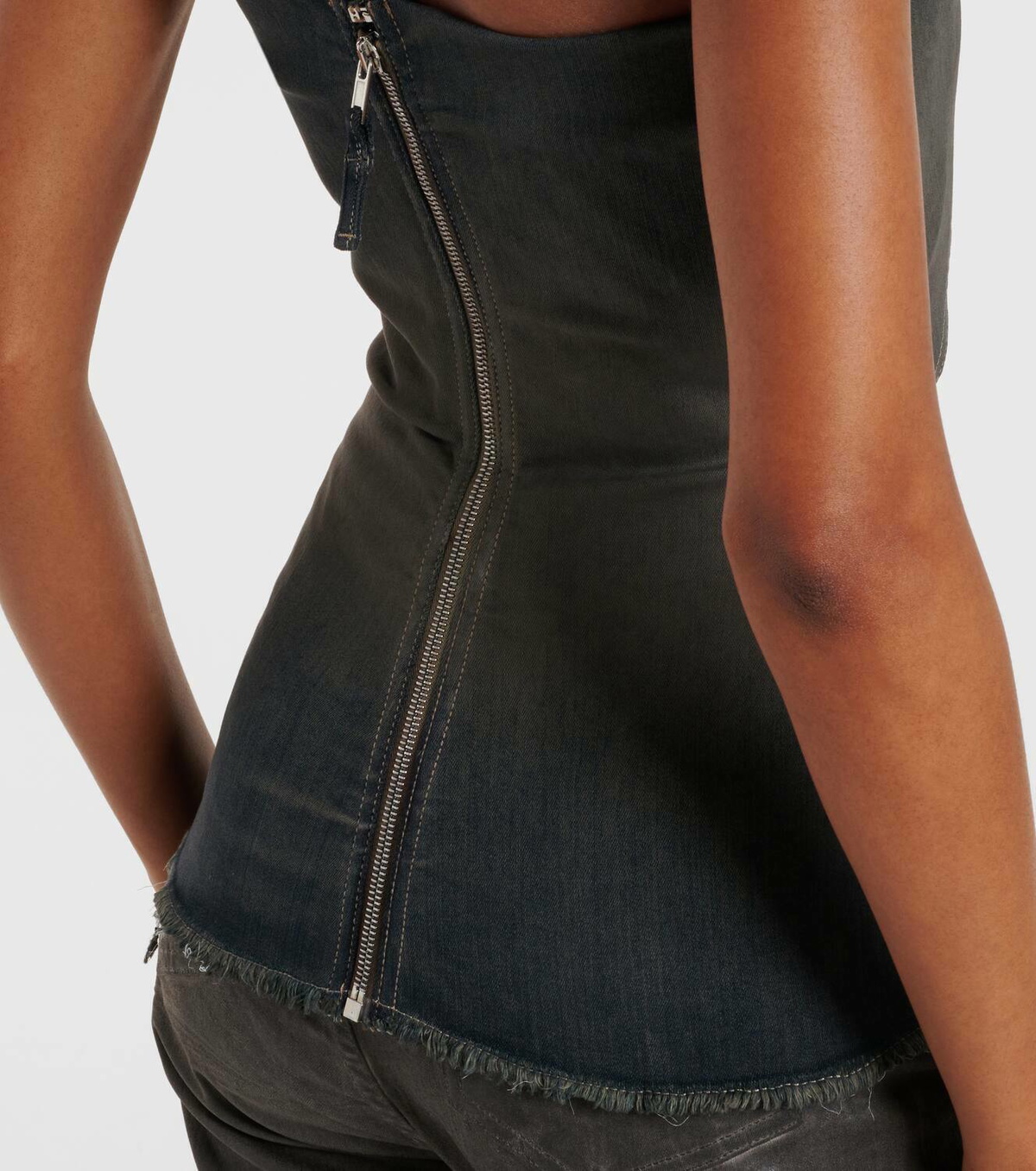 Rick Owens Denim corset
