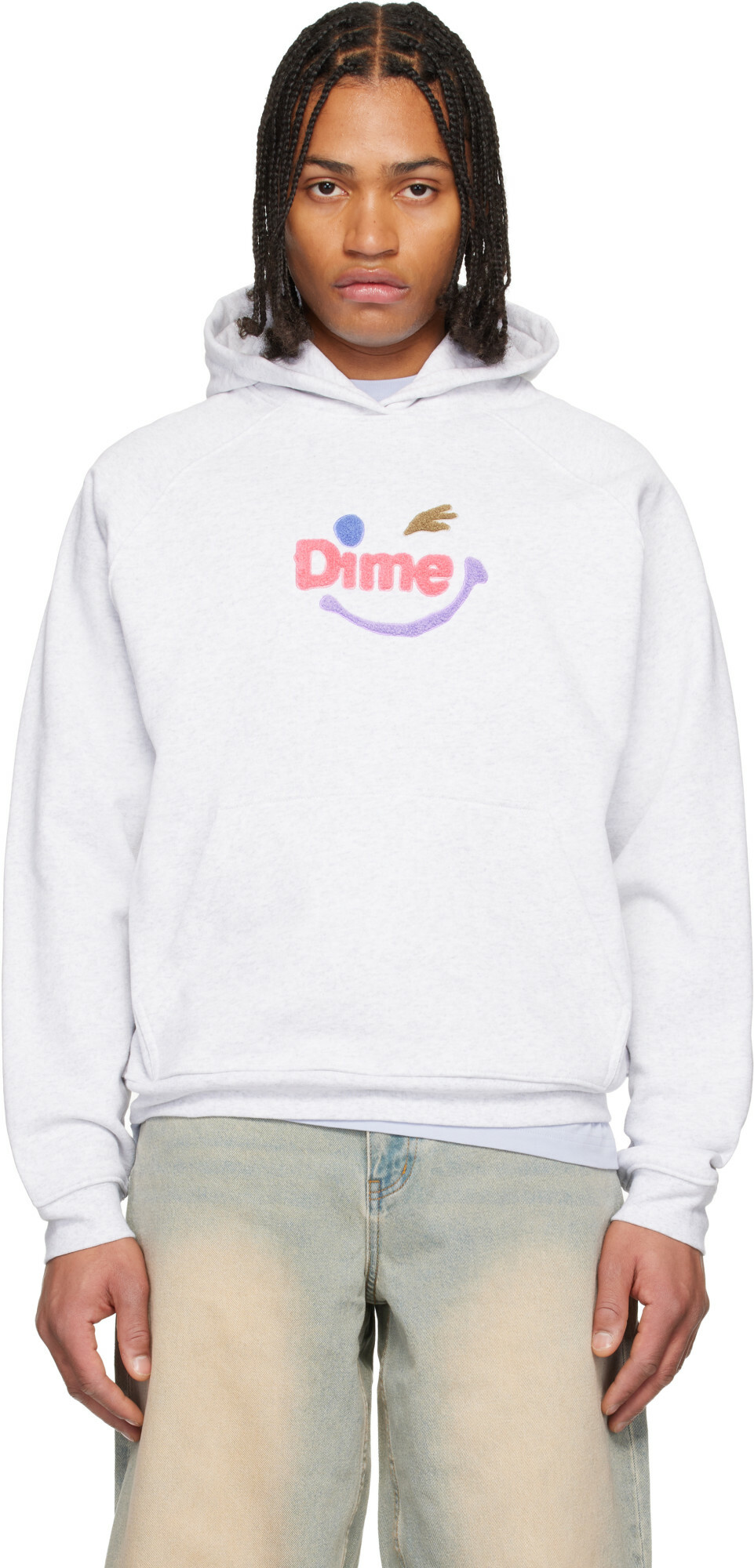 Dime Gray Winky Hoodie