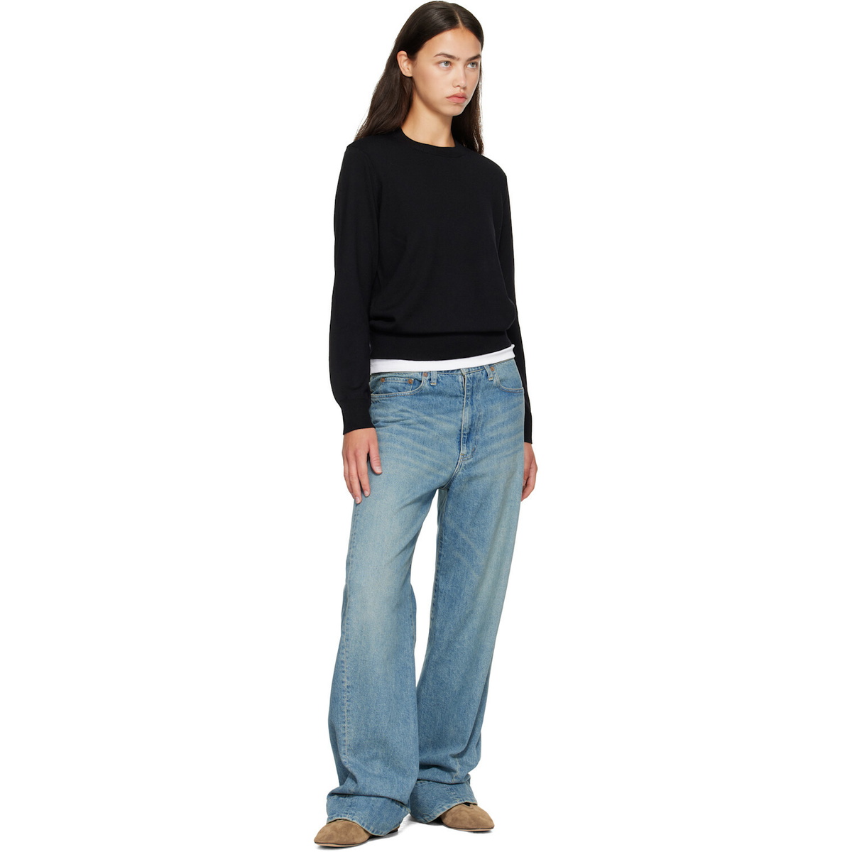 A.P.C. Black Philomena Sweater