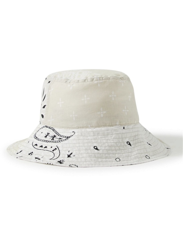 Photo: KAPITAL - Patchwork Bandana-Print Cotton Bucket Hat