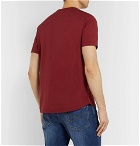 Loro Piana - Slim-Fit Silk and Cotton-Blend Jersey T-Shirt - Red