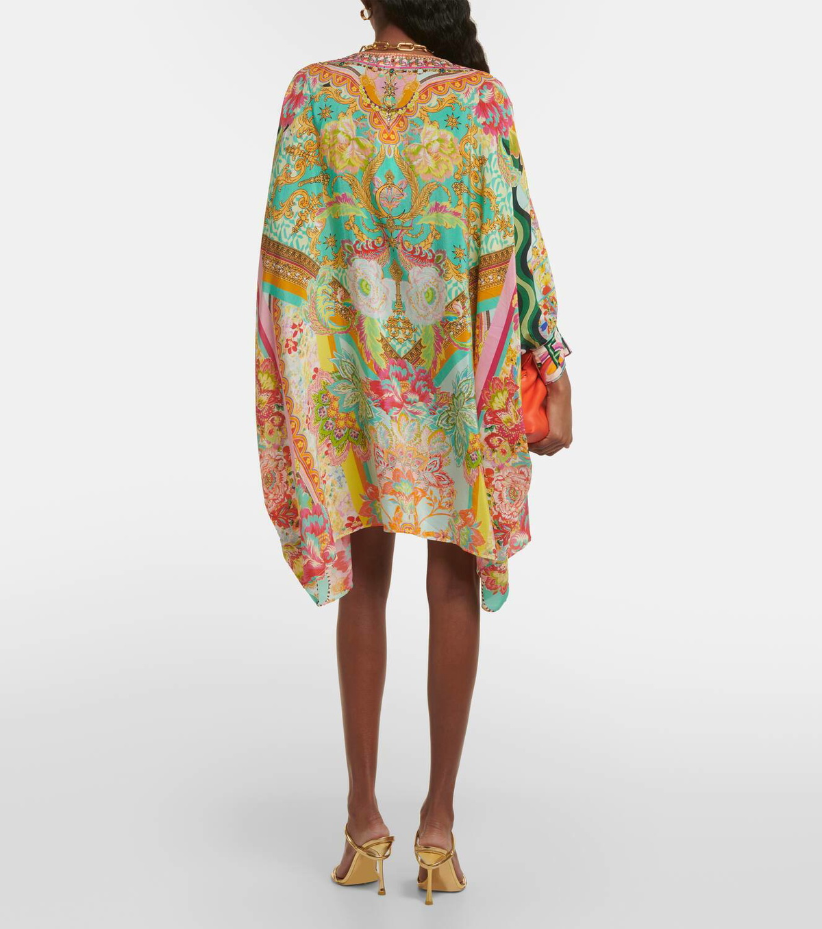Camilla An Italian Welcome printed silk kaftan Camilla