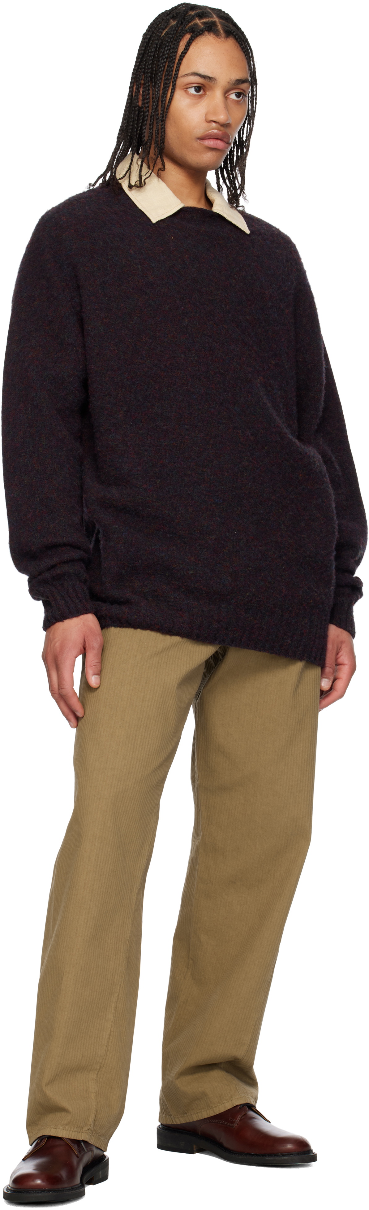 Sunflower Brown Wide Twist Jeans Sunflower