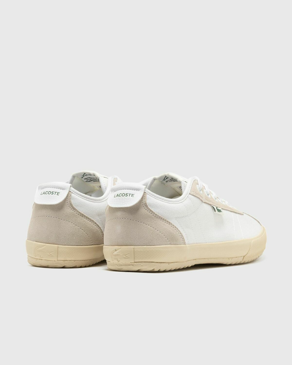シューズ(男性用) LACOSTE BACKSLAM 125 5 CMA Lacoste BACKSLAM 125 5 CMA White Mens Lowtop Lacoste