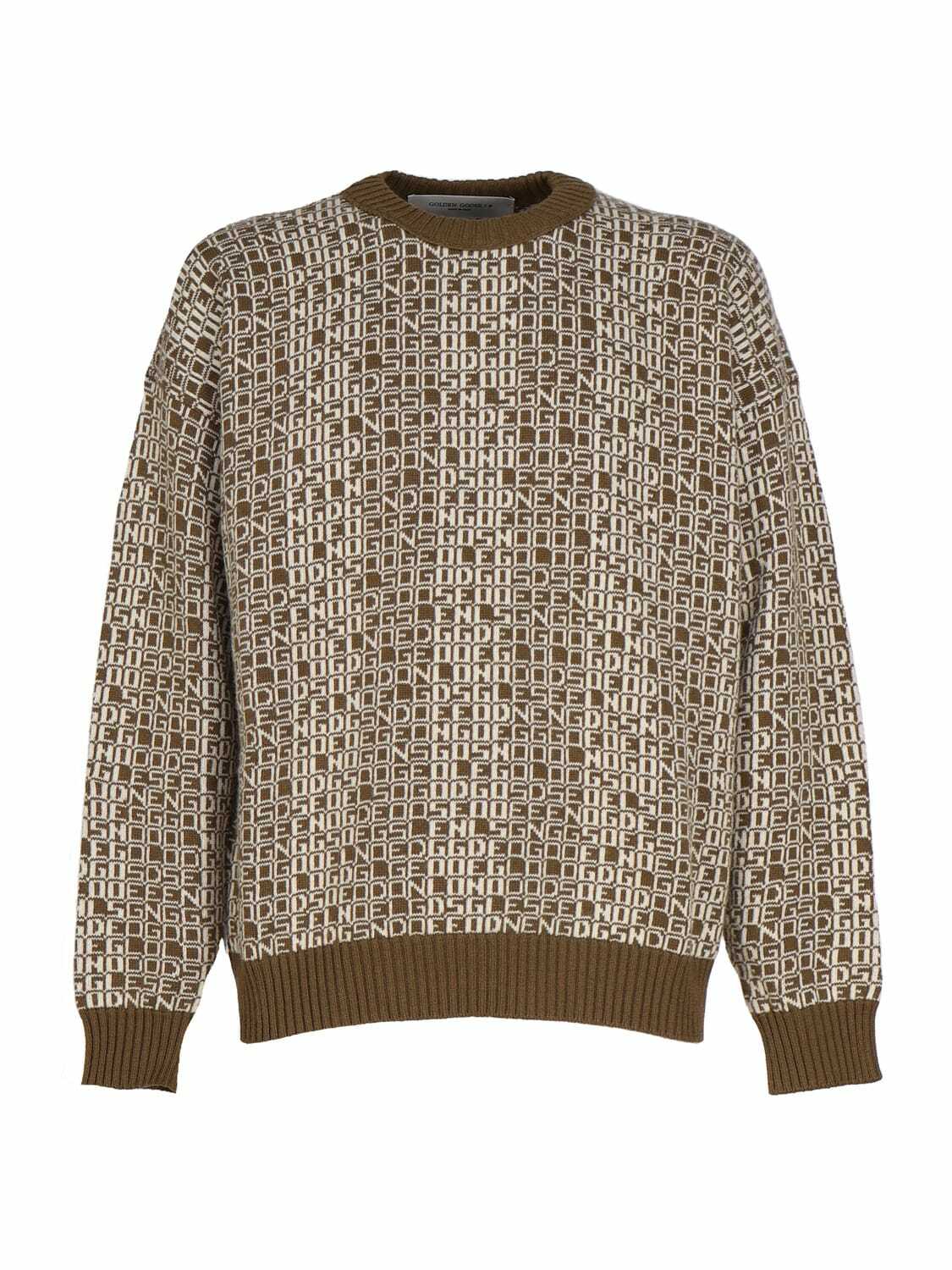 GOLDEN GOOSE - Logo Cotton Sweatshirt Golden Goose Deluxe Brand