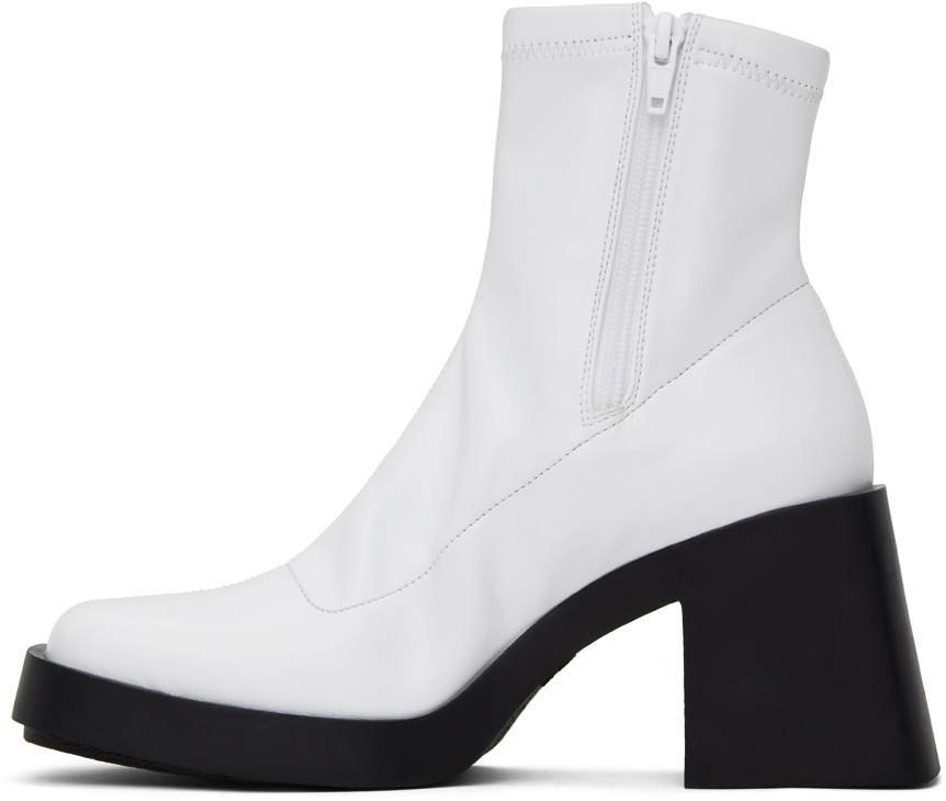 Justine Clenquet White Lucy Boots