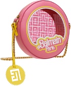 Balmain Pink Barbie Edition Disco PVC Bag