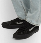 Vans - OG SK8-Hi LX Leather-Trimmed Nubuck High-Top Sneakers - Black