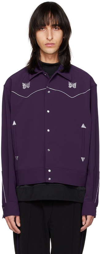 Photo: NEEDLES Purple Piping Cowboy Jacket
