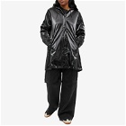 Rains Women's A-Line Rain Coat in Night