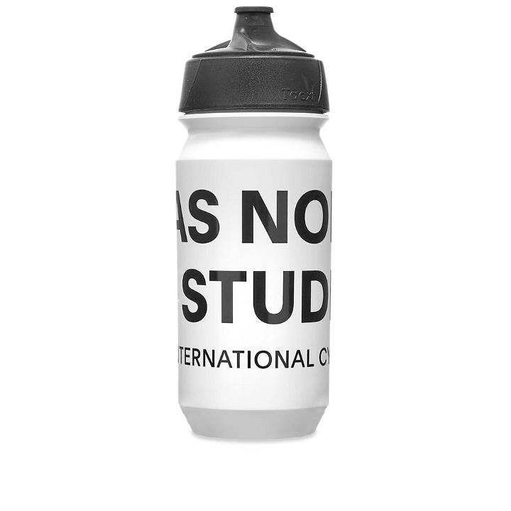 Photo: Pas Normal Studios Men's Bidon Logo Water Bottle in White