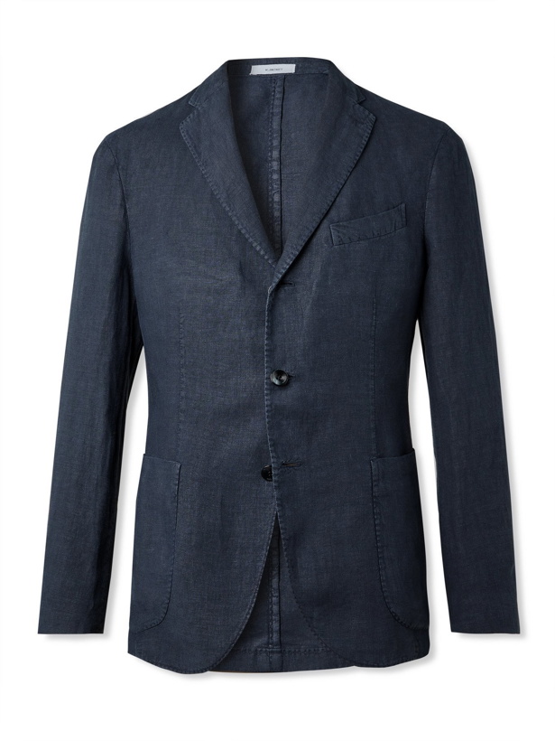 Photo: BOGLIOLI - Linen Suit Jacket - Blue