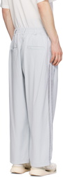Y-3 Gray Mesh TP Sweatpants