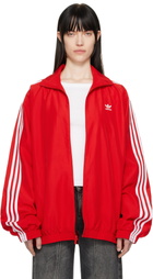 adidas Originals Red Adilenium Season 3 Oversized Track Jacket