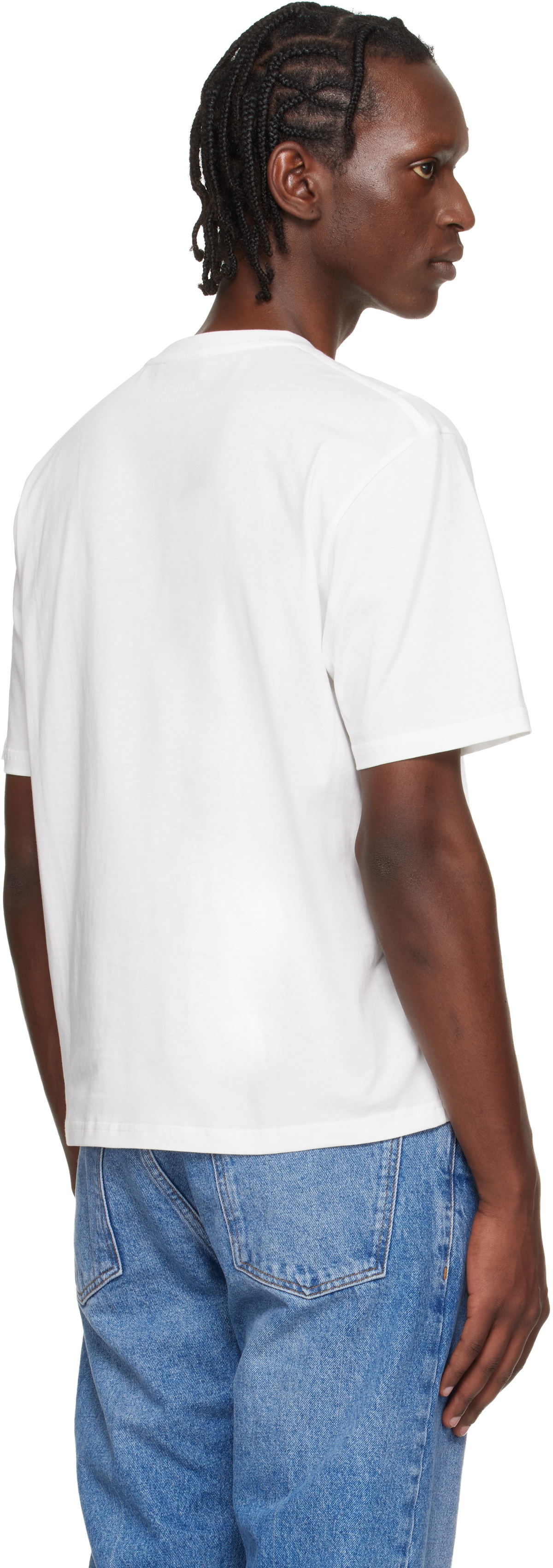 Studio Nicholson White Bric T-shirt