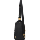 Tom Ford Black Leather Sling Backpack