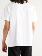 BURBERRY - Printed Cotton-Jersey T-Shirt - White - M