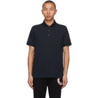 Burberry Navy Button Detail Burton Polo